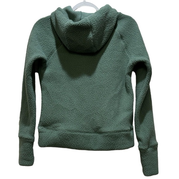 The North Face Crop Fleece Hoodie Size Small Brand New - Picture 2 of 5